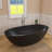 Fslefay 71'' Freestanding Bathtub Solid Surface Deep Soaking Tubs-125401453