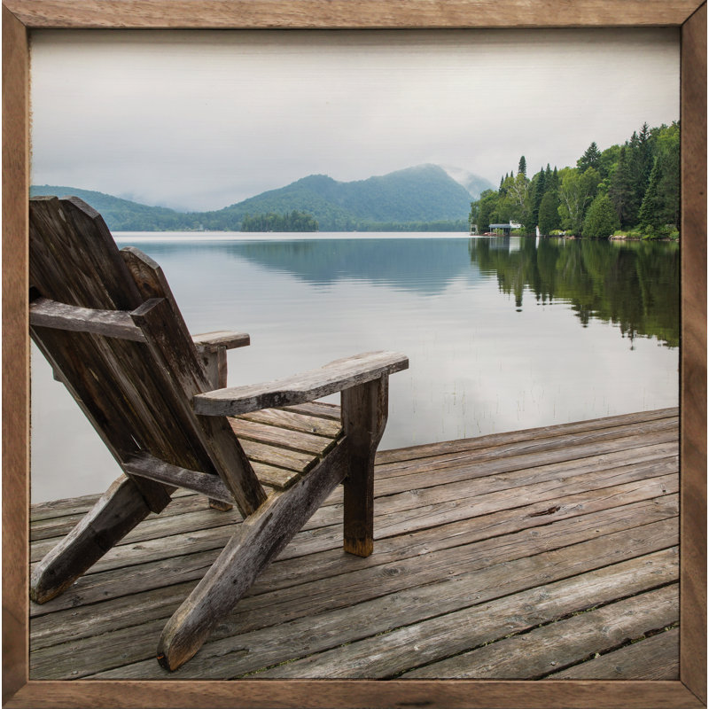 " Lake Chair ", 24" H x 24" W x 1" D
