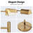 57" Industrial Vintage Floor Lamp With Remote Control, Dimmable & Color Temperatures-1494439988