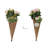 Artificial Light Pink Peony Stems