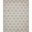 Tapis à motif géométrique gris Molly-367415614