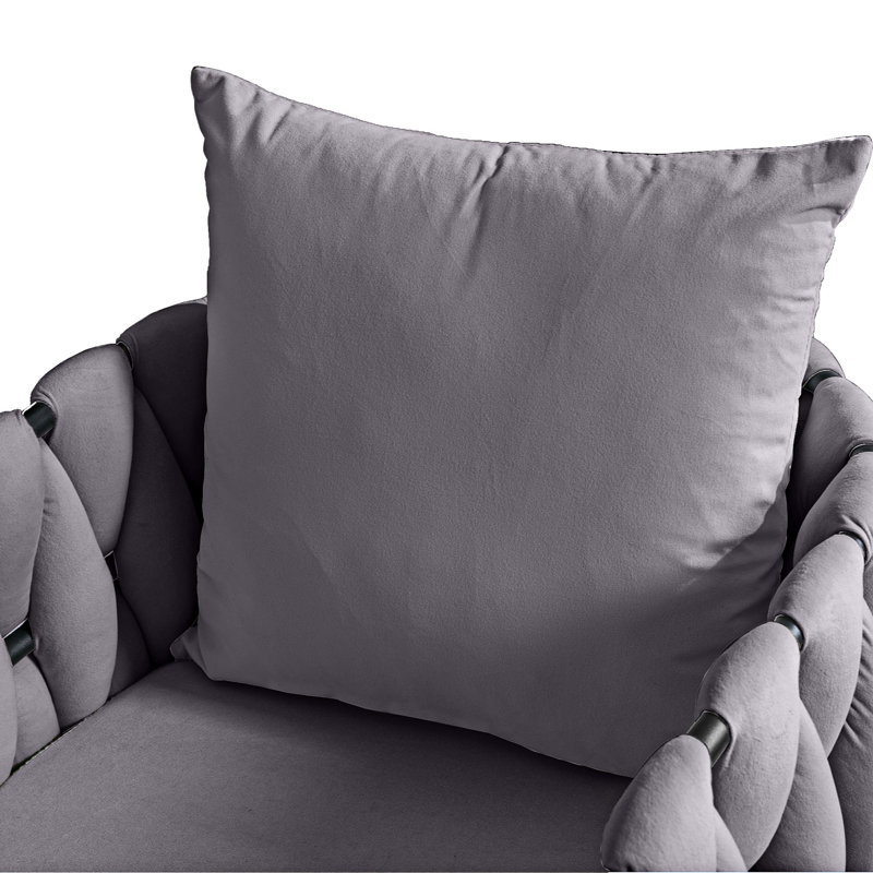 Mashona 22,83 po de large, Velours mauve