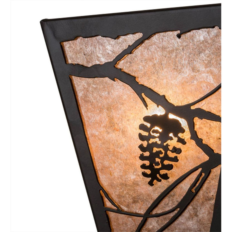Jahiyah Steel Flush Mounted Sconce