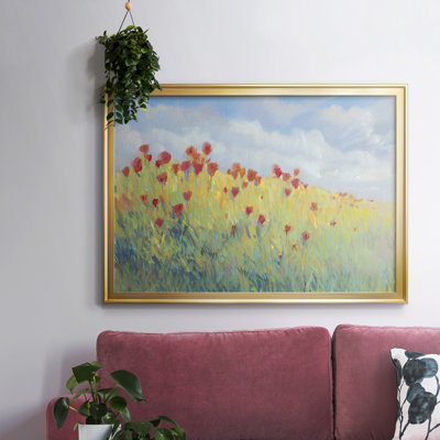 Summer Breeze Meadow I, reproduction d'art sur toile