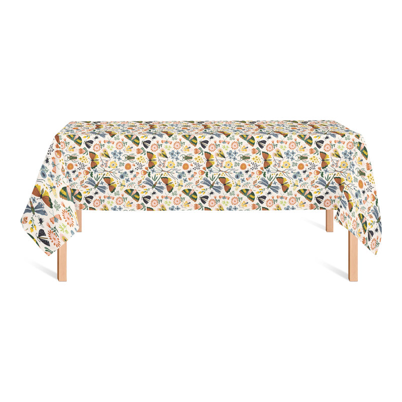 Nappe florale en polyester, L 102 po x l 58 po