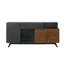 Destin 2-Tone Server With Storage In Walnut