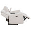 Ensemble de canapé inclinable électrique 3 pièces en chenille ivoire-120240635-129548705
