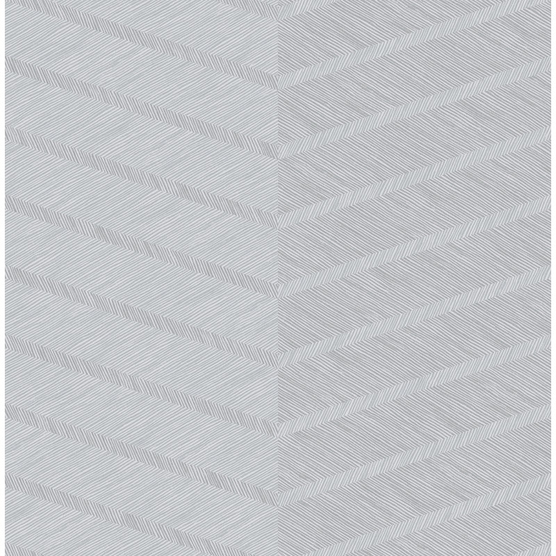 Aspen Indigo 10.06m x 52.07cm Textured Paste the Wall Wallpaper Roll, Grey