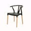 Chaise de salle à manger en plastique (ensemble de 2)