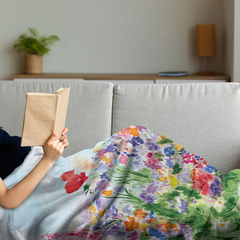 Hand Woven Throw Blanket, 60" x 80"