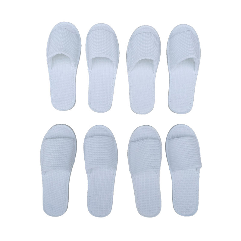 PANTOUFLES À GAUCHE OUVERT - Blanc - 20 paires