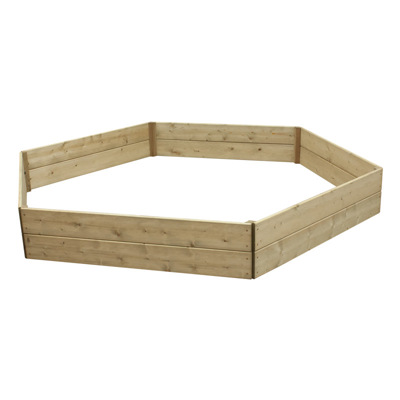 Delaney Hexagonal Raised Bed - 120cm each side, Height 30cm