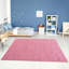 Myshaggy Collection Rugs Solid Design in Pink-1397552539