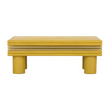Coulter Leather Cocktail Table