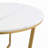 Round Nesting Coffee Table Set 2-Piece