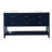 Sinclaire 60'' Double Bathroom Vanity with Engineered Marble Top-850408383
