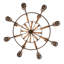 Barrel Stave 12 - Light Chandelier