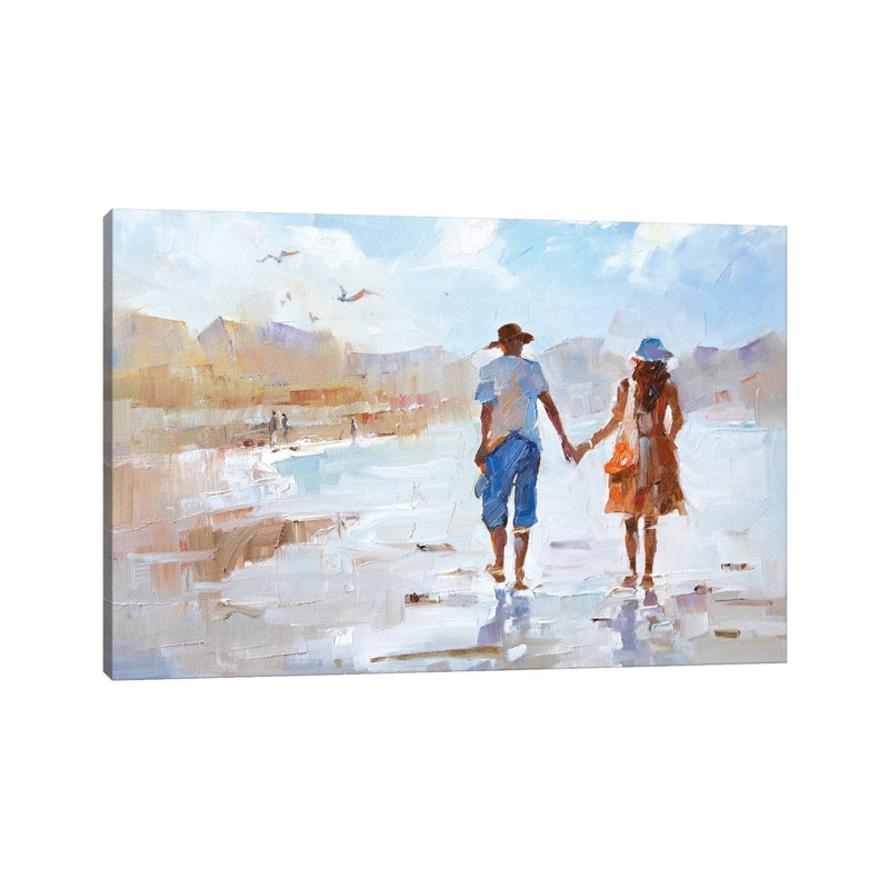 Us par Li Zhou - peinture sur toile tendue, H 18 po x l 26 po x P 1,5 po
