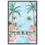 «Palm Tree Haven», reproduction d'art sur toile par Art Remedy-118137033-118137036