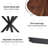Round Kitchen Table and Chairs Set for 4-1994100698-1994100700