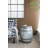 Drum shape patio table with storage-1937145639