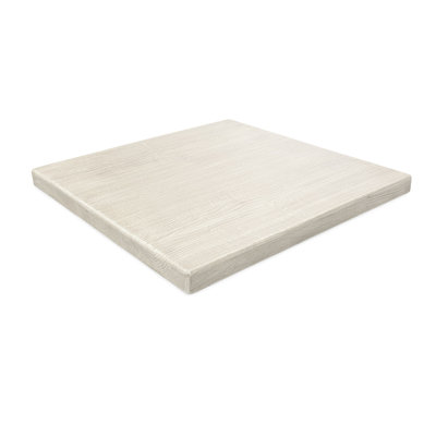 Plank WoodForm Concrete® Round Square Edge Table Top