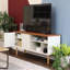 Meuble télé Mid-Century pour téléviseur 55 po avec tablettes Mid-Century-1598382797