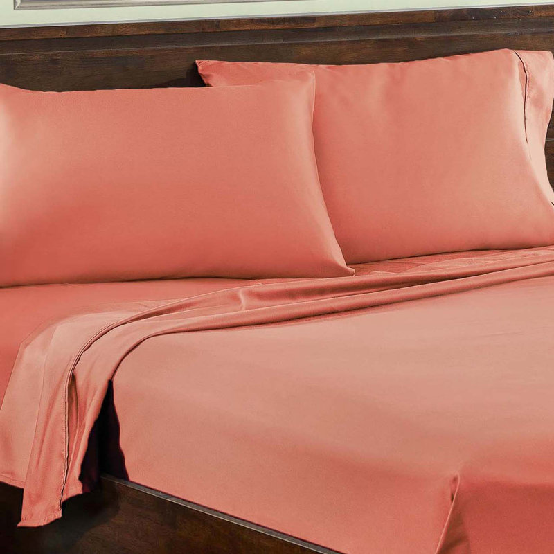 Ensemble de draps en coton mélangé à densité de tissage supérieure 800 fils Superior, Gris