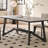 French vintage simple rectangular dining table set-102531156