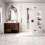 Système de douche mural à pression équilibrée avec DEL numérique et barre coulissante 2 fonctions Casainc