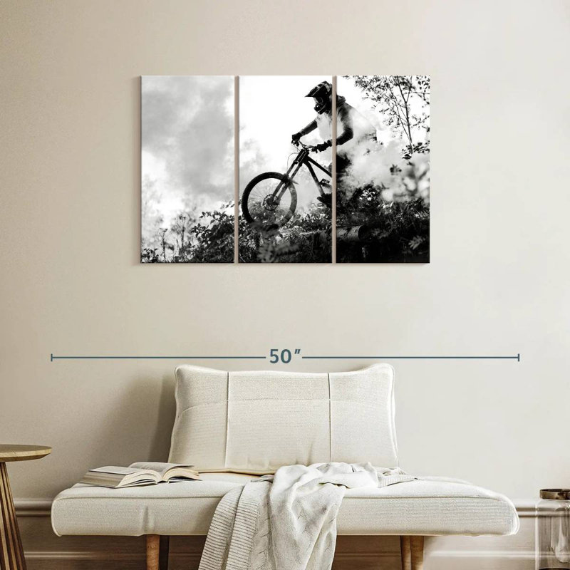 Sireci Misty Mountain Bike Drive, 24" H x 38" W