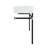 Modway Redeem 32" Acrylic Wall-Mount Bathroom Vanity-1636798132