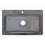 Frattina 36" L Drop-In Kitchen Sink-827931631