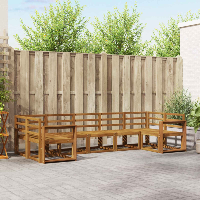 304cm Wide Patio Sectional Set