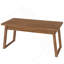 Bureau de direction de 55 po de style Mid-Century moderne avec tiroir, bureau d'écriture en bois massif pour bureau personnel, table de travail rustique en noyer brun pour ordinateur portable, bureau ou espace de travail.