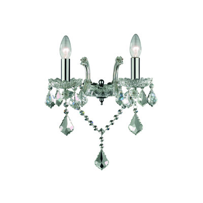 Eiland Plug-in Candle Wall Light