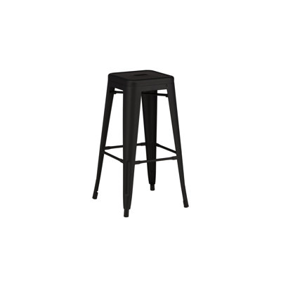 Zara Steel Bar Stool with Steel Frame