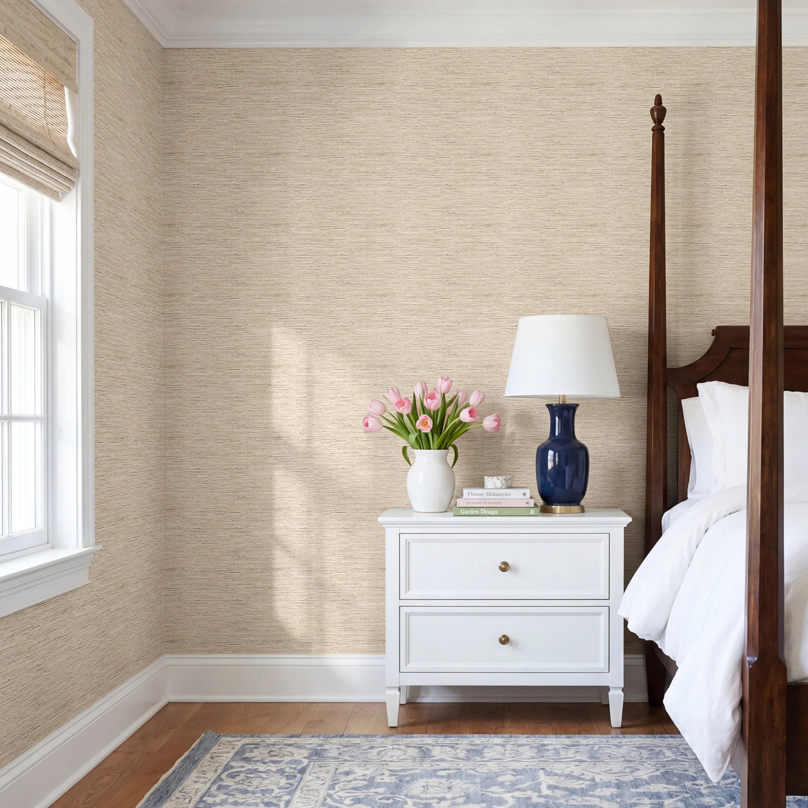 Nautical Living Wallpaper Roll, Taupe