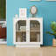 Armoire d'appoint moderne avec 2 portes pour le salon