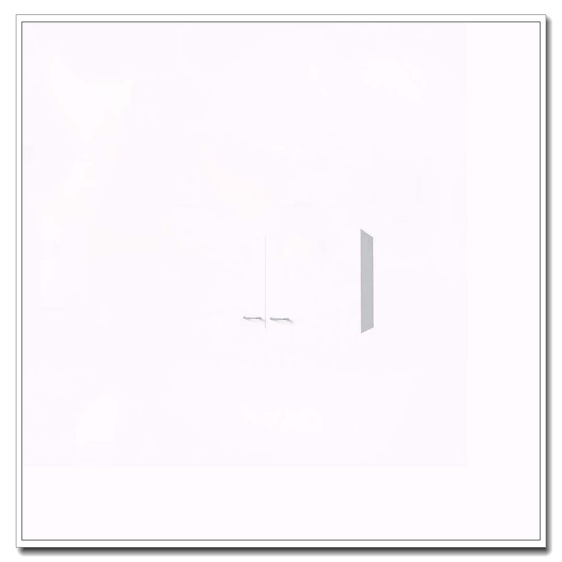 Armoire murale blanche 2 portes