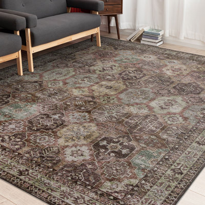 Baola Traditional/Vintage Area Rugs for Bedroom Earth