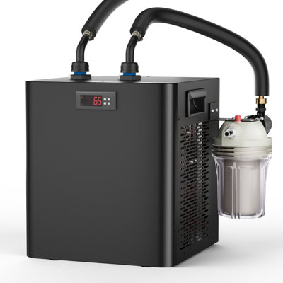 1/3 HP Ice Bath Water Chiller for Cold Plunge Tubs – Cools 66 Gallons to 41°F, Complete Kit with Pump and Hoses for Athletes, Gyms, and Home Recovery