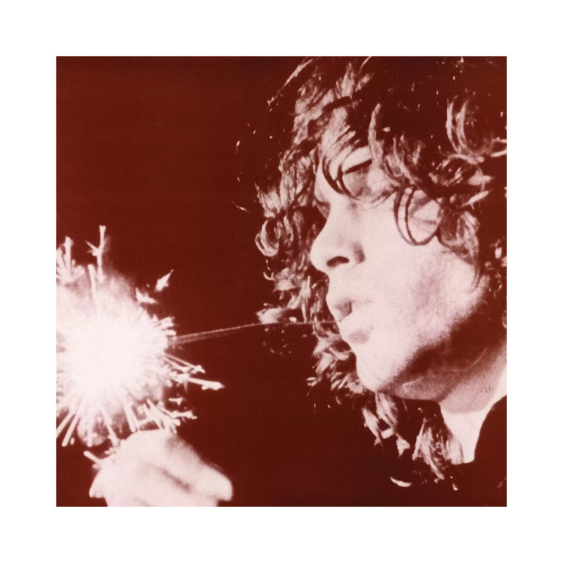Jim Morrison Sparkler - Photograph Print, 26" H x 26" W x 1.5" D, Wrapped Canvas, No Matte