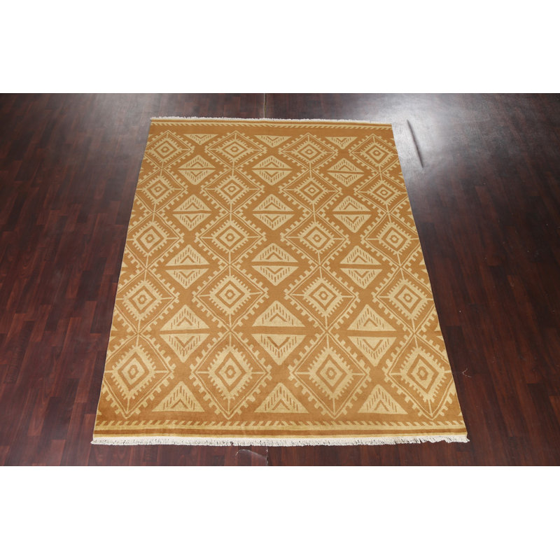 One-of-a-Kind 8' X 10'2" New Age Wool Area Rug in