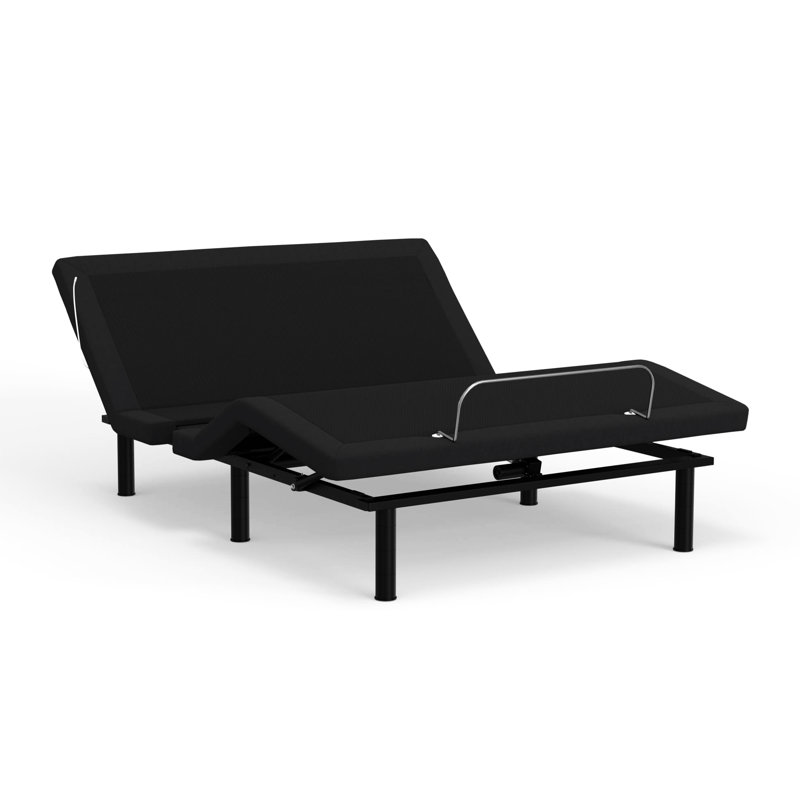 Grand lit ajustable avec glissière Tech & Zero pour une portée plus facile avec éclairage mural