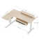 Inbox Zero Marquasha L Shaped Standing Desk with Monitor Stand & LED Strips, Dual Motor
