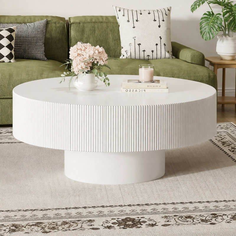 Table basse élégante Elegant Easy, Blanc