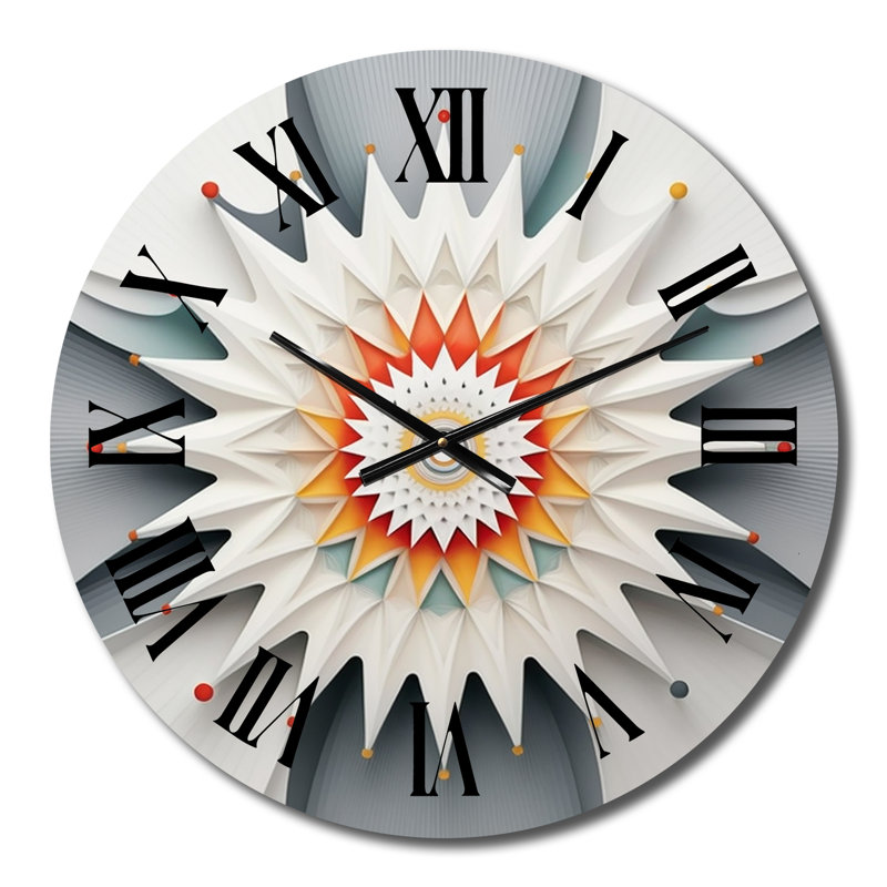 Horloge murale en métal, Petit