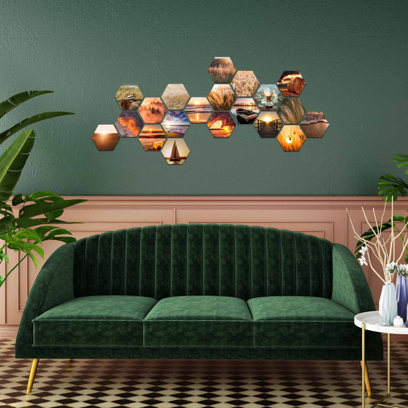 Ensemble de 20 décorations murales