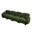 Pleated Design Cozy Chenille Fabric 4 Seater Modular Sofa-197063688-197063691